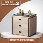 ¡Pagás 1 y Te Llevás 2! Organizador Multifuncional con Caja Fuerte y Sistema Touch Inteligente