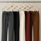 [Llevá 5, Pagá Solo 3] Pantalón Femenino Soline Pantalón con Cintura Elástica en Poliamida, Poliéster y Spandex