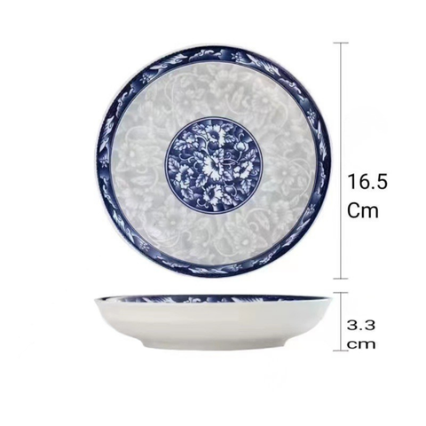 ¡Imperdible! 5 Platos de Cerámica Estilo Retro – Pagá 3 y Llevate 5 + 5 Vasos de Vidrio Gratis